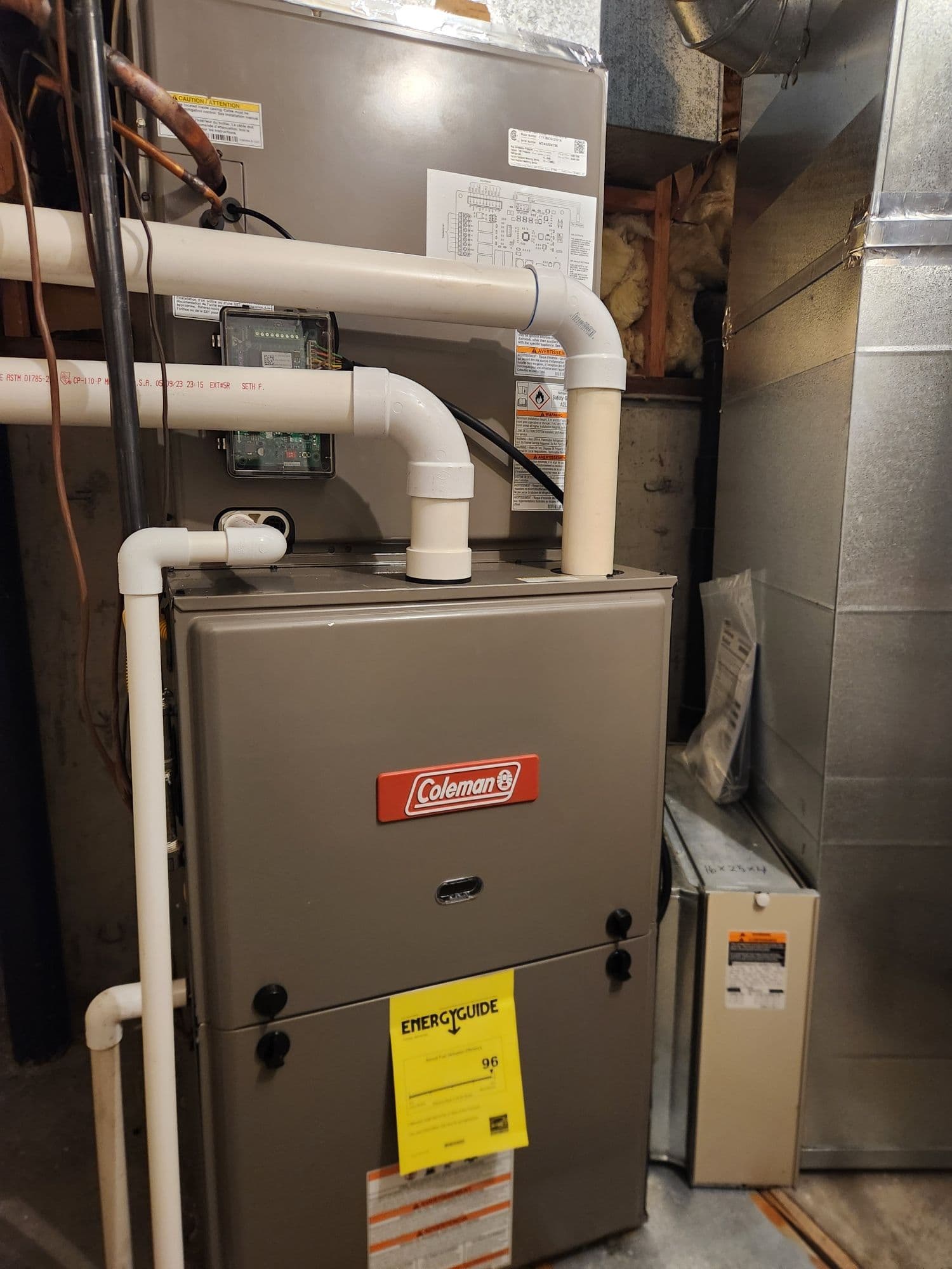 Energy Efficient Furnace Installation with Coleman image